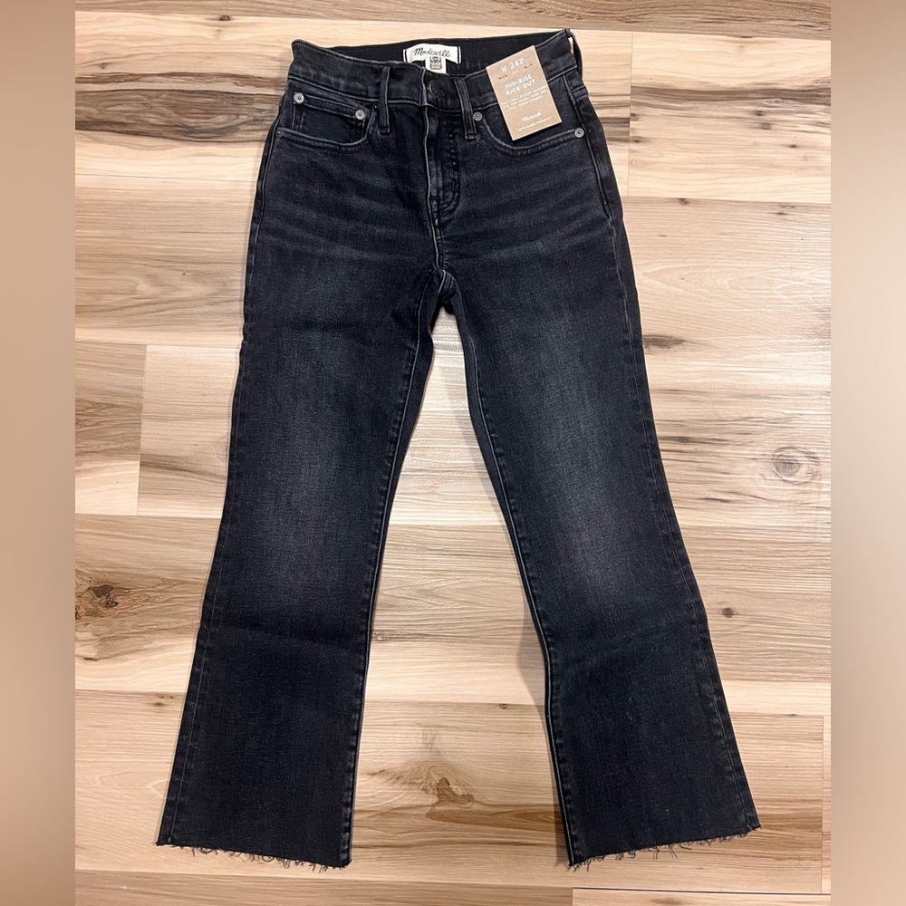 Madewell crop jeans
